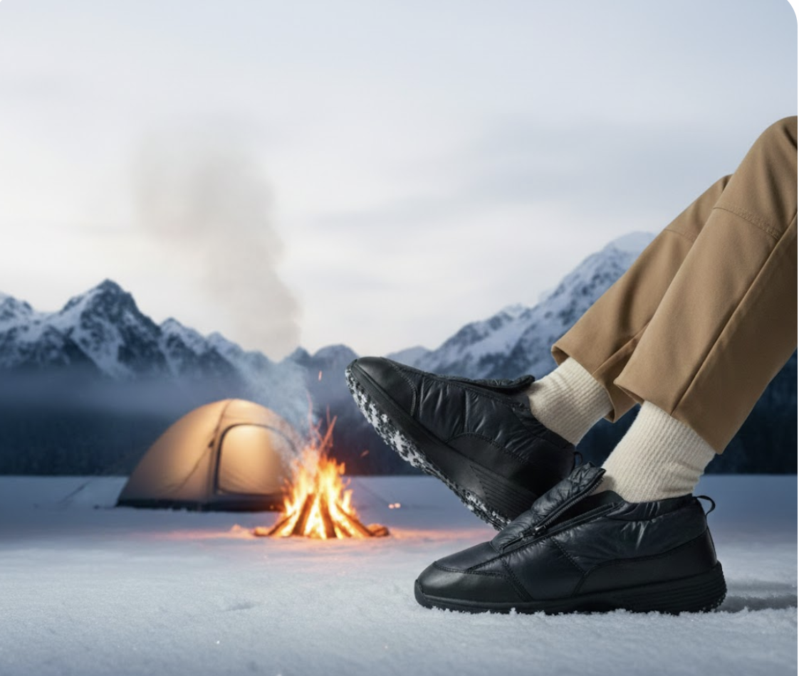 ワークマン　防寒パフィーシューズ　人気